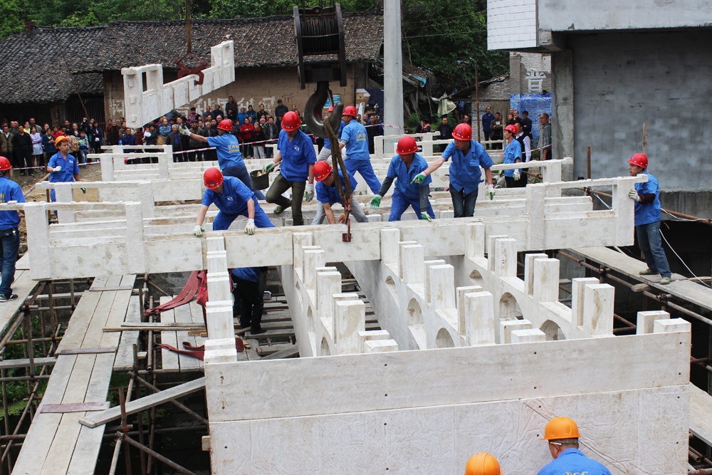 世界首座植物纖維橋所在地黨委政府這樣評(píng)價(jià)……